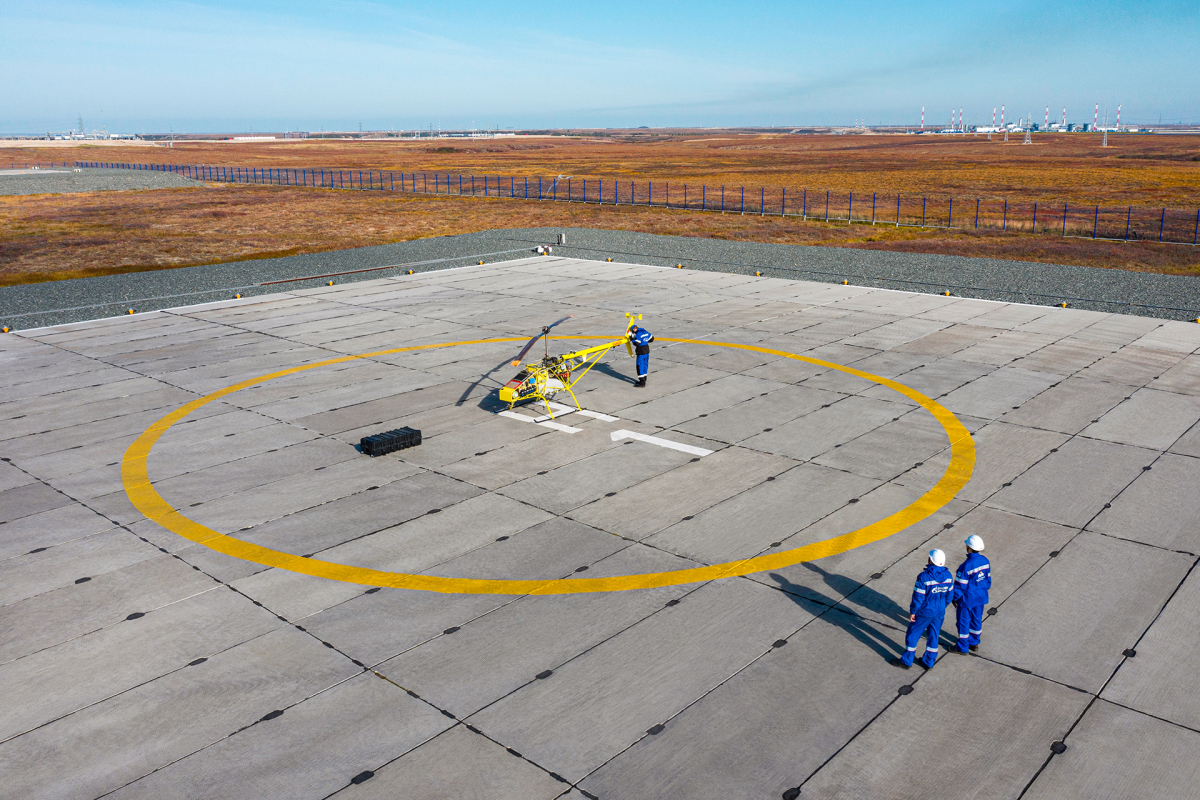 Gazprom teste un drone cargo