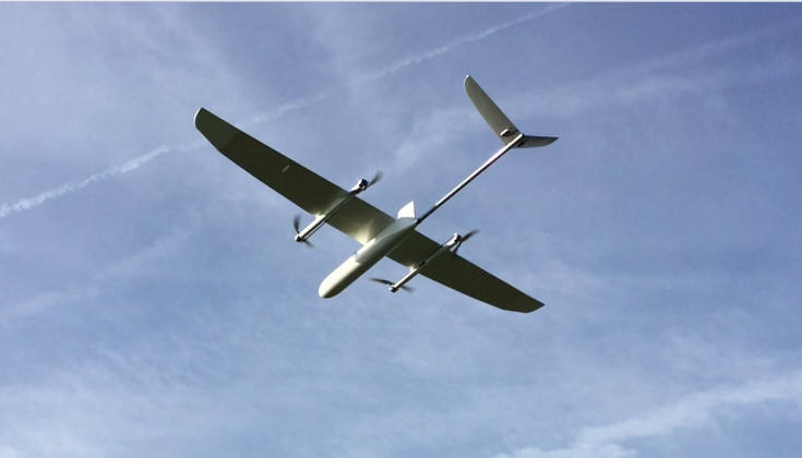 Drone hybride VTol