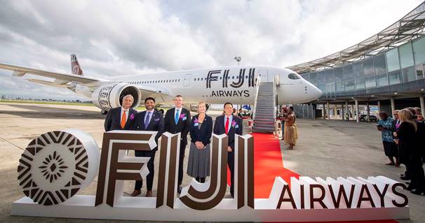 Fiji Airways reçoit le premier de ses deux Airbus A350