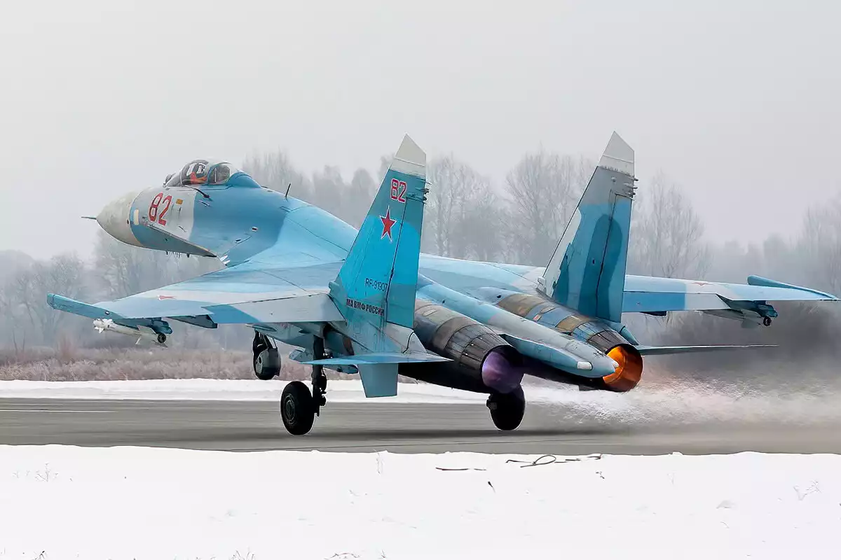 Sabotage d'un Su-27 russe à Vladivostok