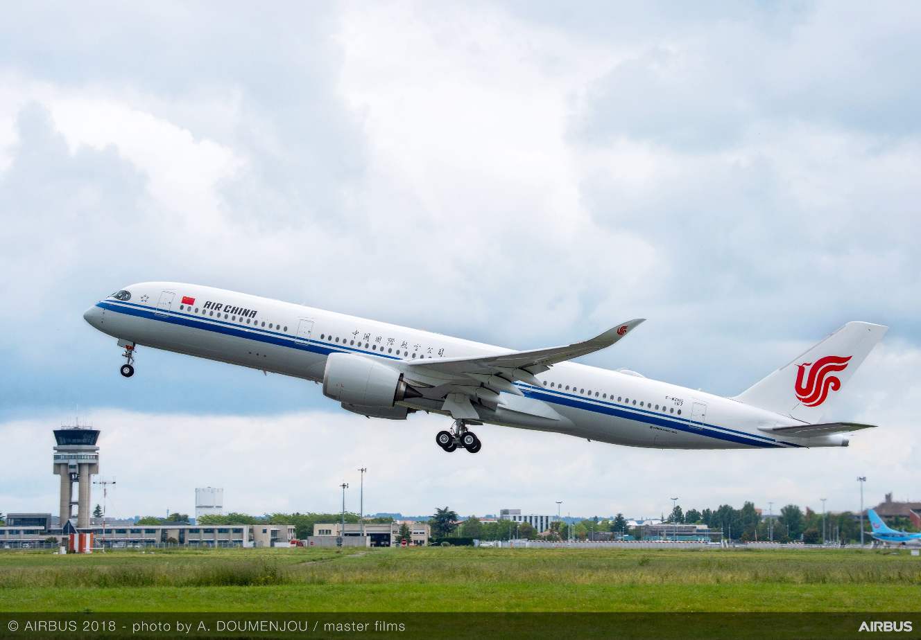 Lufthansa, CASC to support Air China A350s