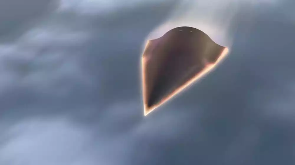 Planeur hypersonique Falcon (HTV-2 ou Hypersonic Technology Vehicle 2).