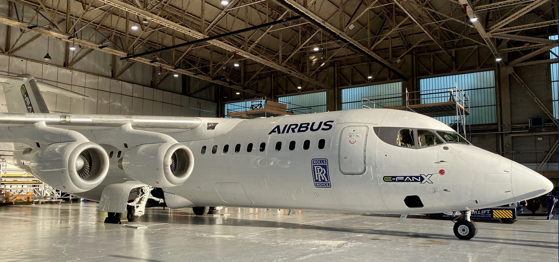 Airbus et Rolls-Royce mettent fin à l'E-Fan X