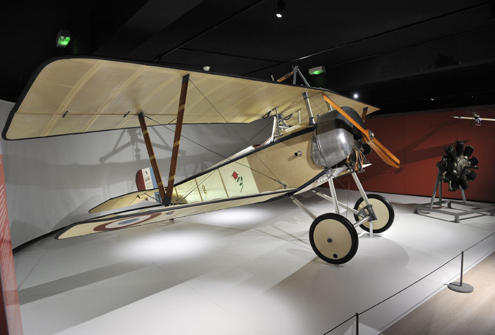 Exposition Verdun la guerre aérienne au Musée de l'Air et de l'Espace