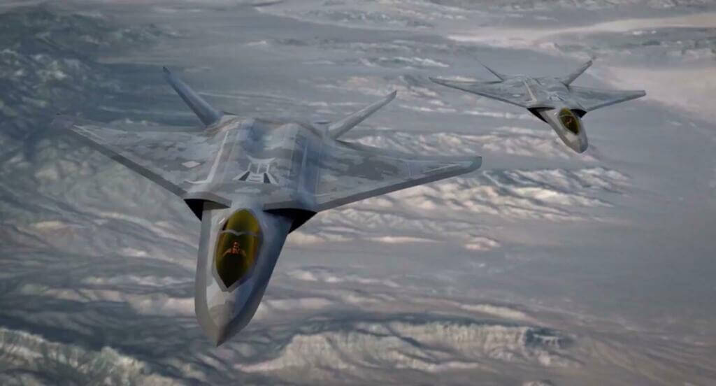 Design proposé par Lockheed pour représenter le chasseur de 6e génération du NGAD.