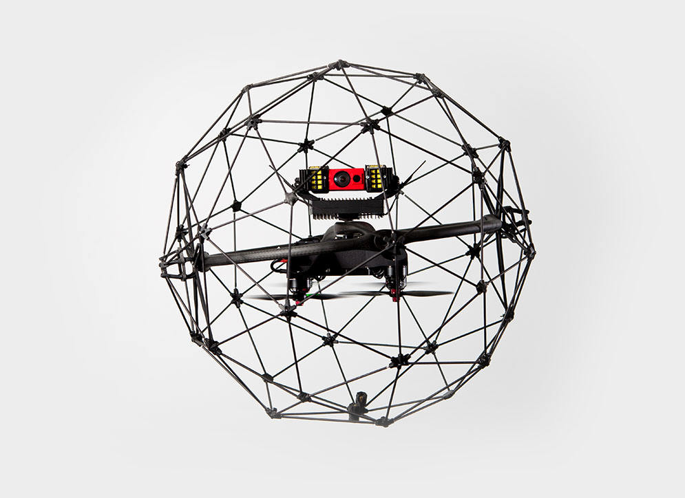 Flyability présente un drone en cage