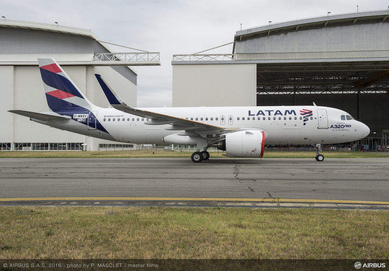 Latam Airlines repousse les livraisons de 12 Airbus A320neo et 2 A350