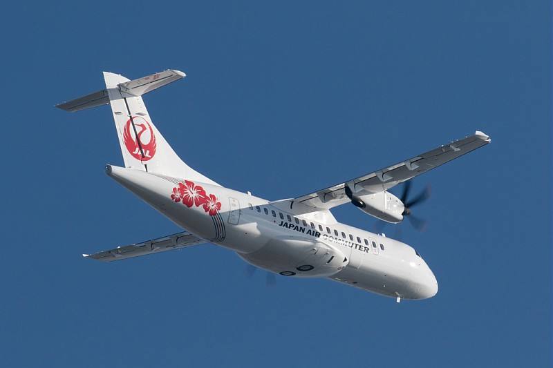 ATR 72-600 arrives in Japan