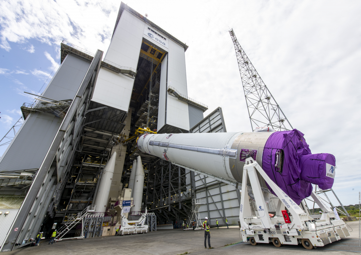 Première rencontre entre Ariane 6 et son pas de tir