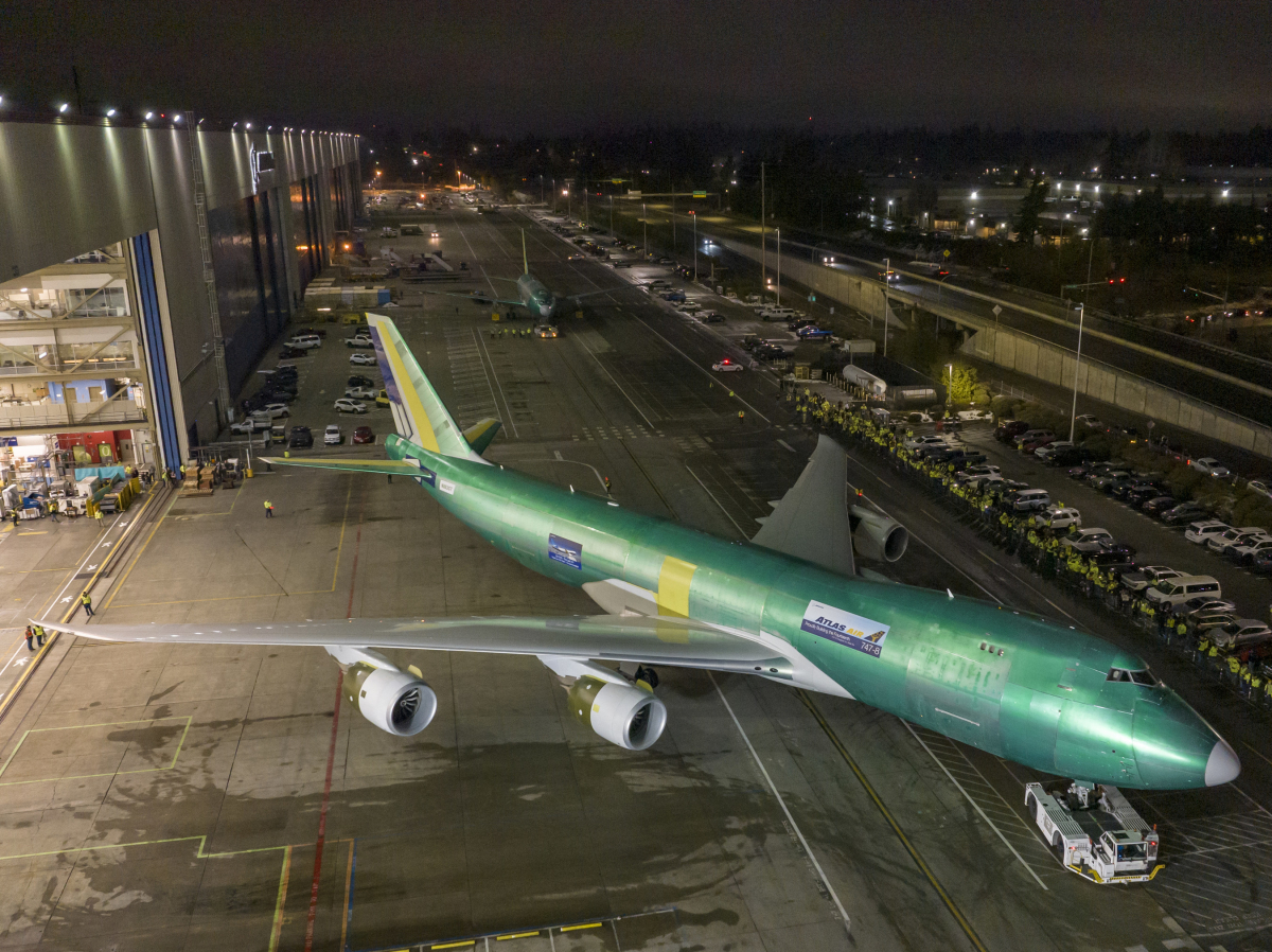 Le dernier Boeing 747 quitte l’usine d’Everett
