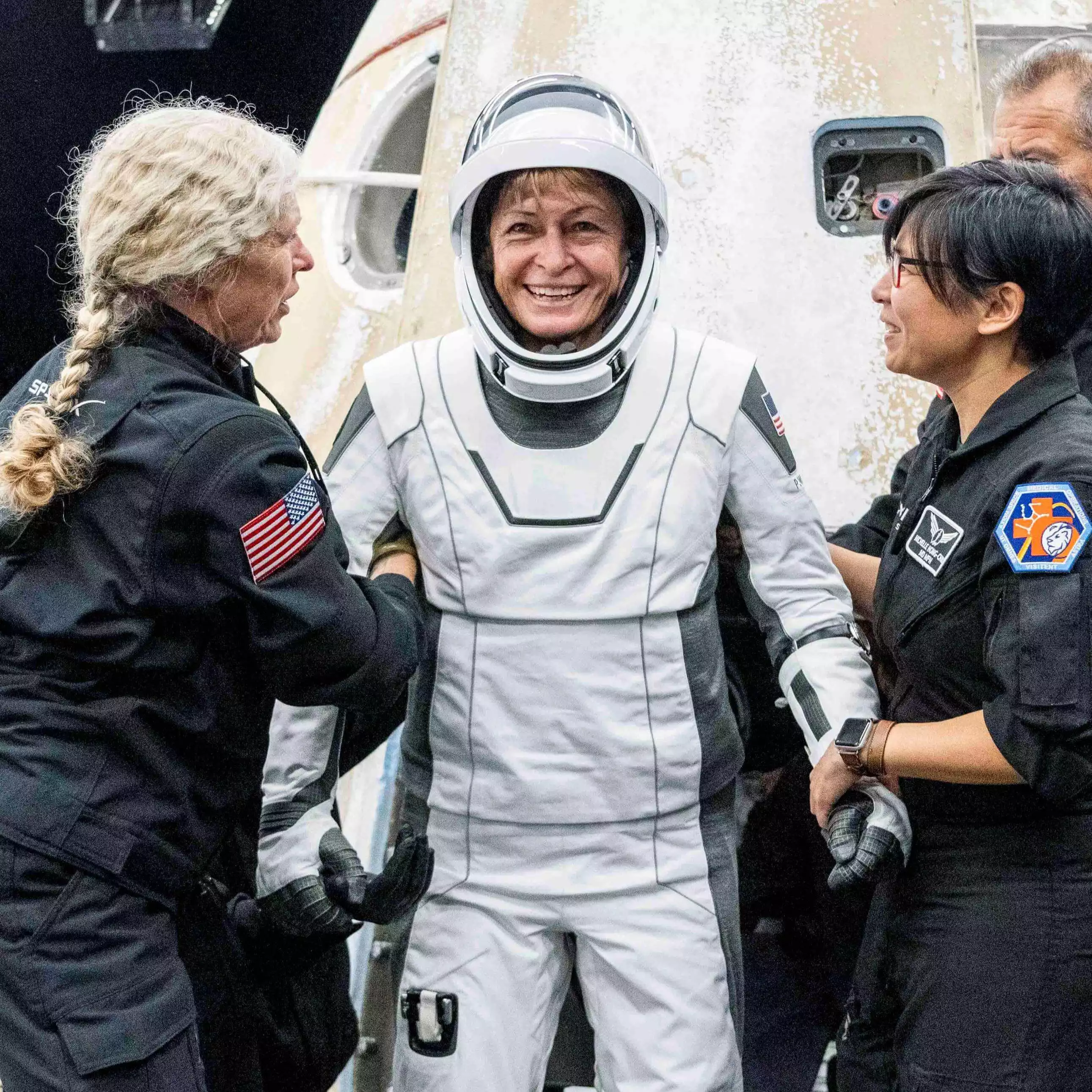 L’astronaute américaine Peggy Whitson renforce son record mondial