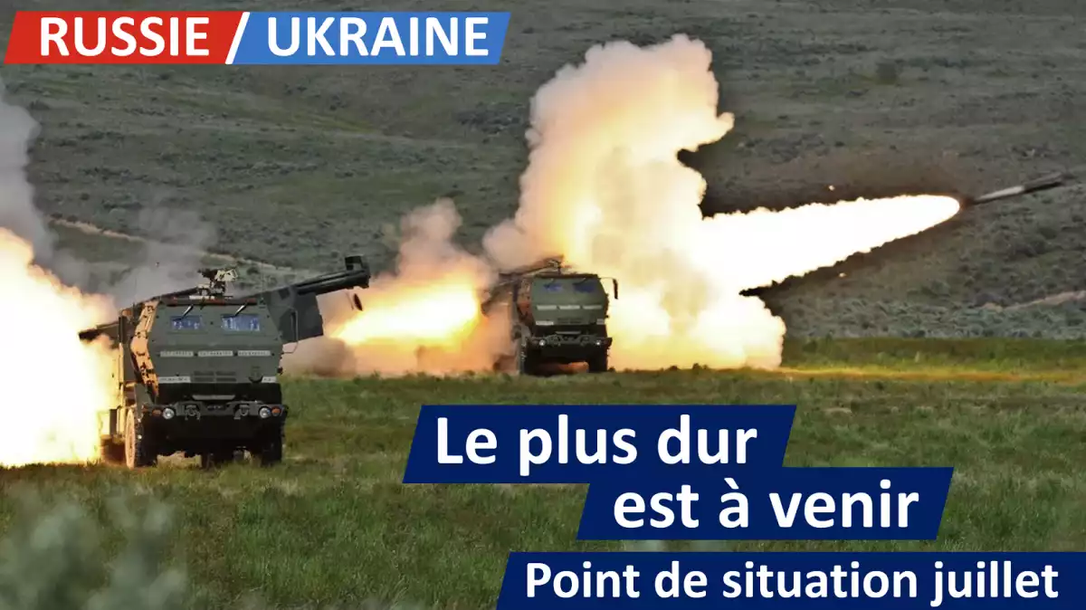 Guerre en Ukraine: le plus dur est à venir, entre pénuries de munitions, contre-offensives et attrition...