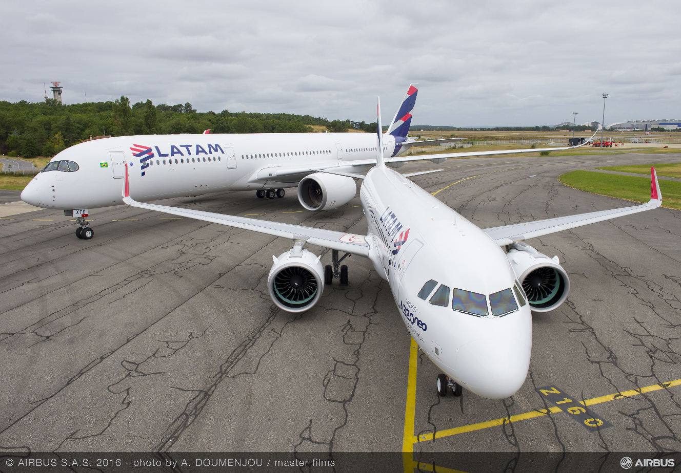 LATAM reçoit le premier A320neo du continent américain