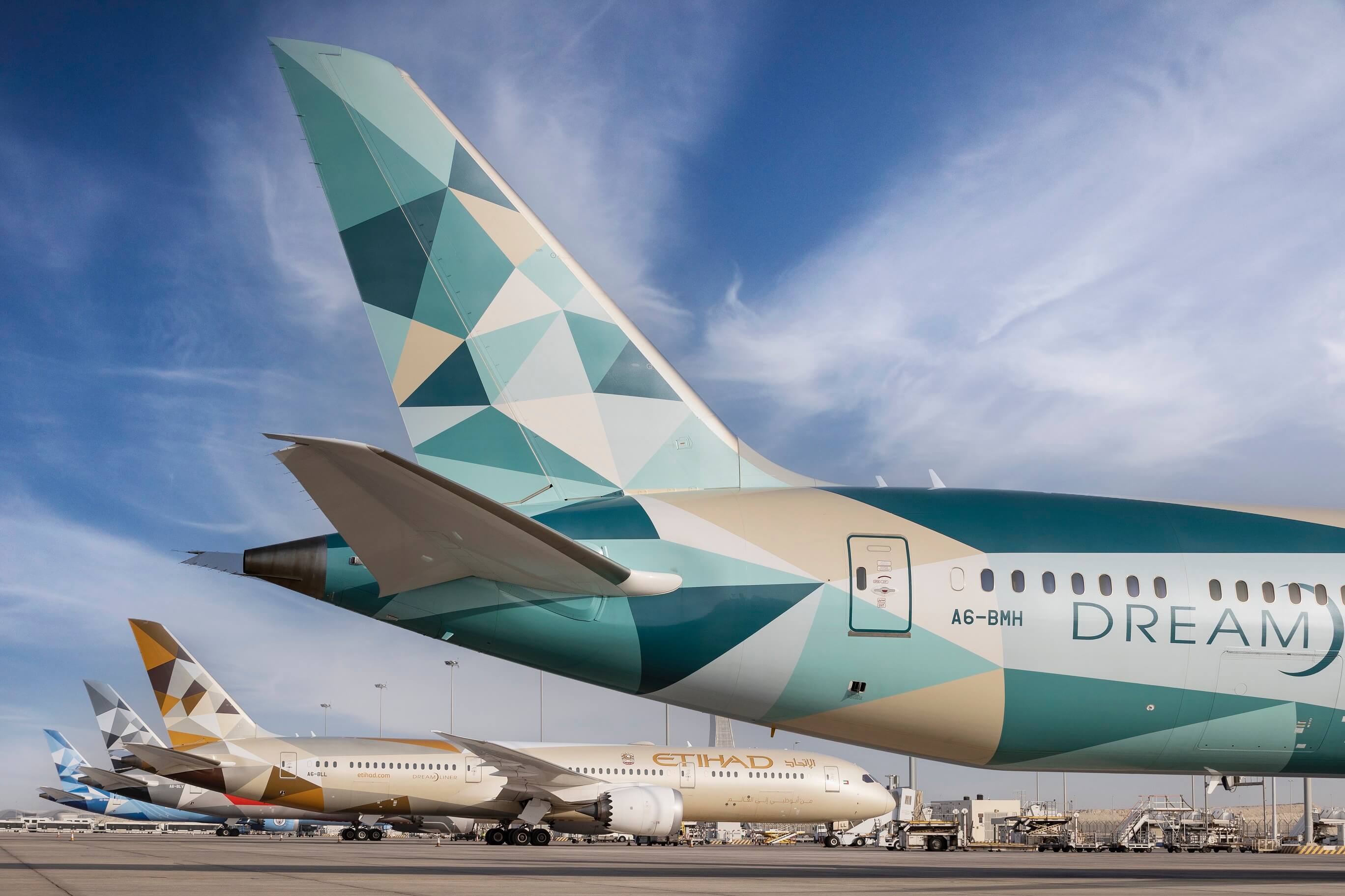 Etihad Airways : partage de code avec 6 compagnies aériennes