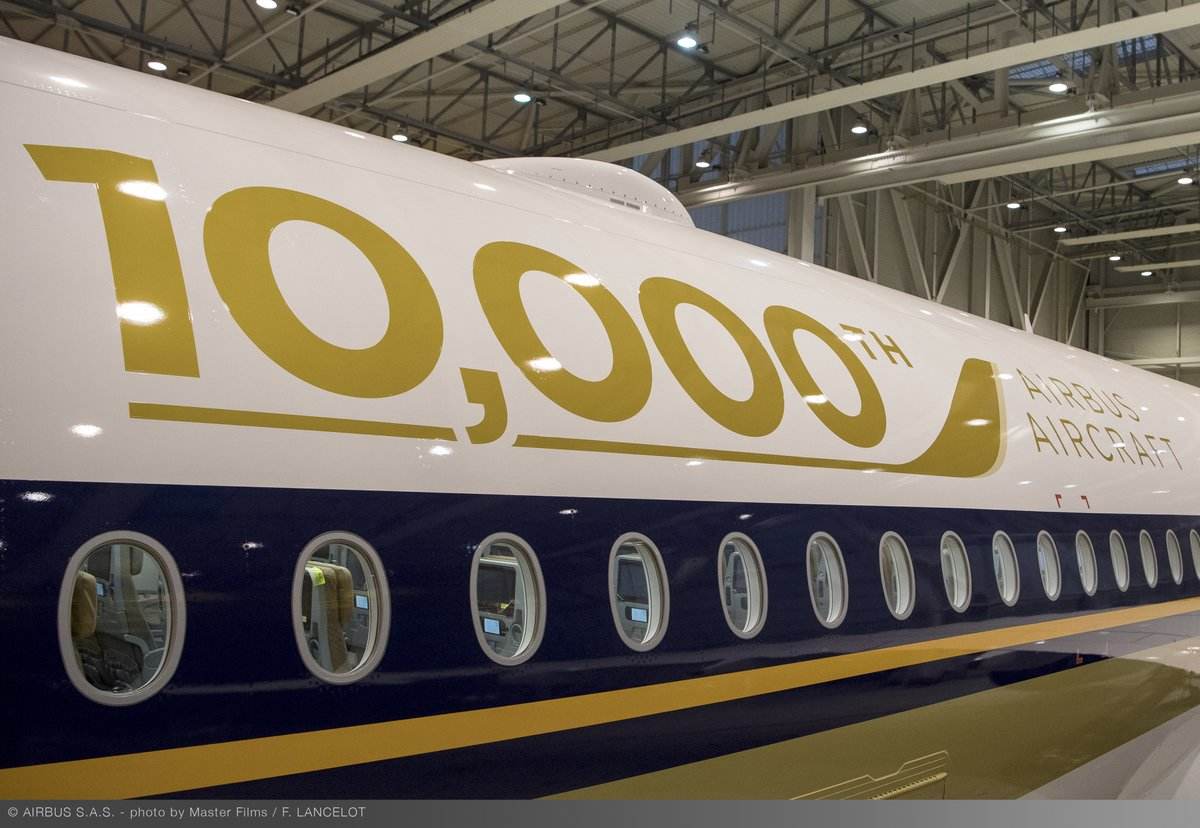 Le 10 000ème Airbus pour Singapore Airlines