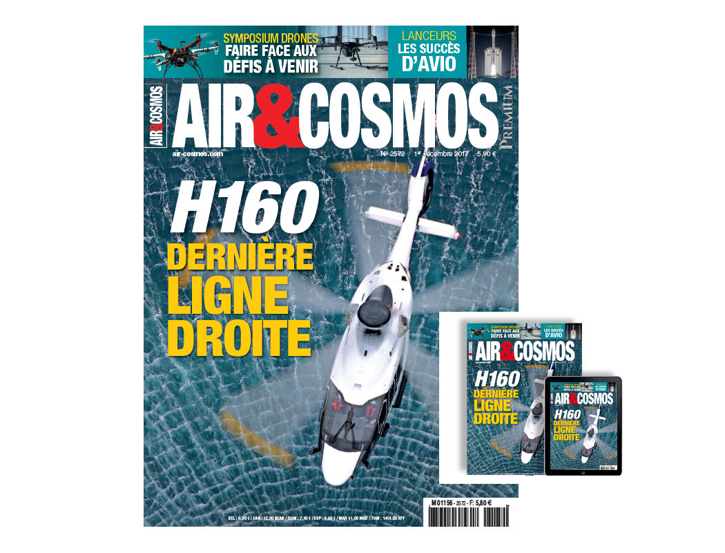 H160, compagnie aérienne Level, Symposium Drones, Avio, cette semaine dans Air et Cosmos.