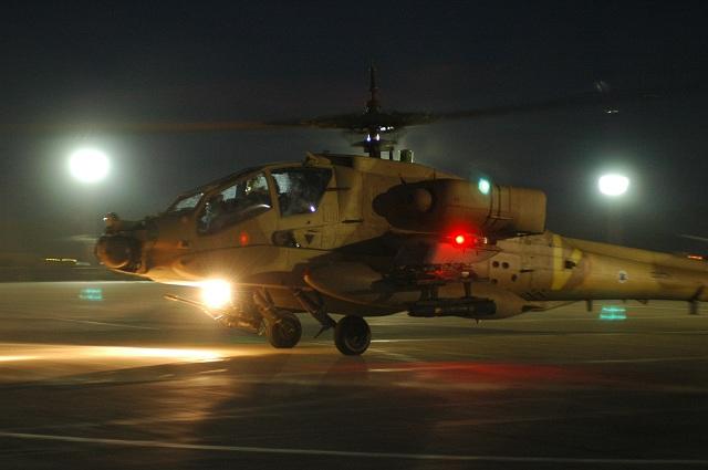 Crash d'un Apache israélien