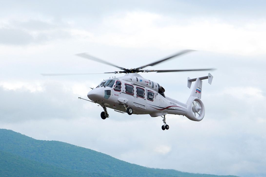 Le Ka-62 commencera ses essais de certification en 2018