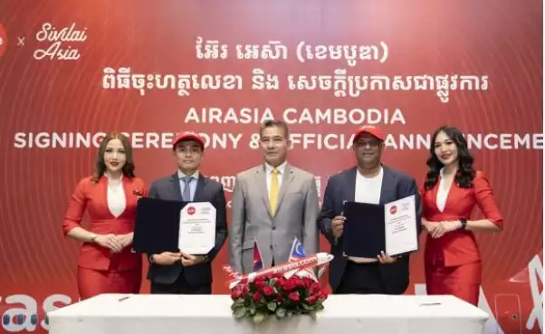 AirAsia va lancer une nouvelle filiale au Cambodge