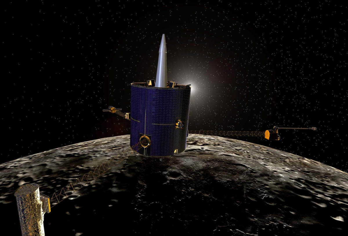 Il y a 25 ans, une sonde américaine pour prospecter la Lune depuis une orbite basse