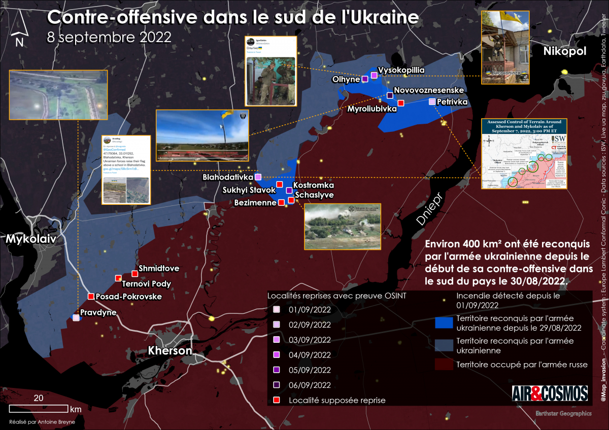Offensive de Kherson : où en est l'Ukraine ?