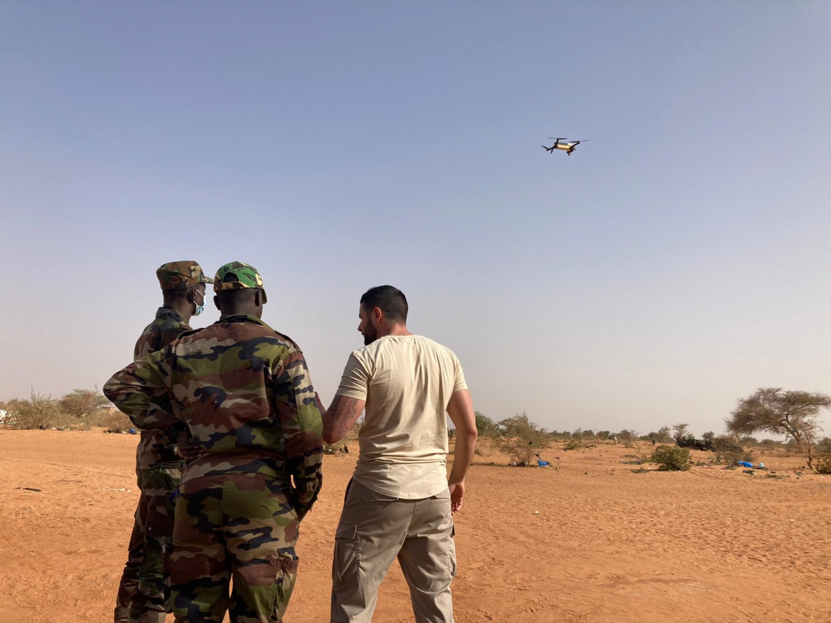 Eurosatory 2022 : La force conjointe du G5 Sahel prend du drone NX70