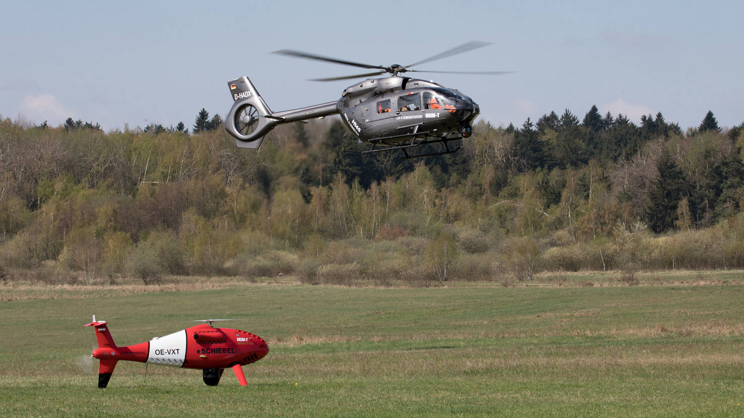 Airbus, Schiebel explore manned-unmanned teaming