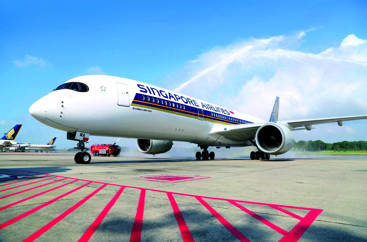 Singapore Airlines teste un bio-carburant sur un Airbus A350