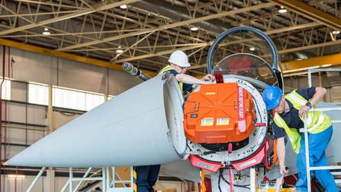 Eurofighter : contrat d’intégration du radar Captor E-Scan