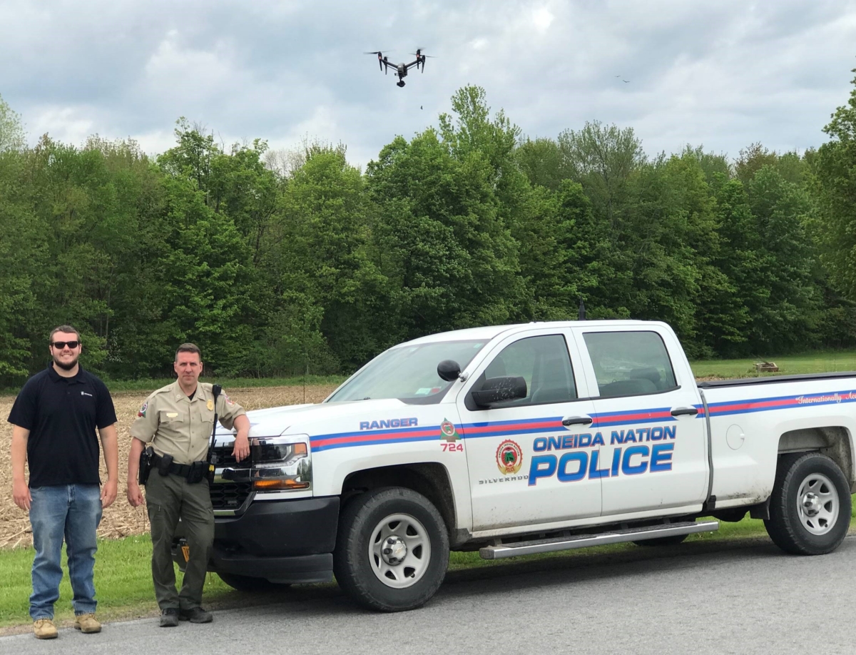 Oneida emploie des drones pour la gestion environnementale