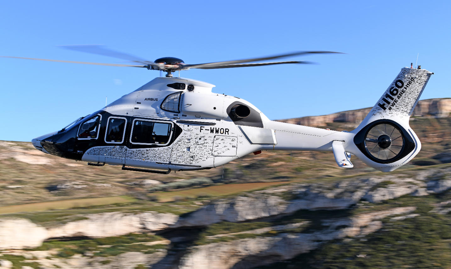 First production Airbus H160 takes off