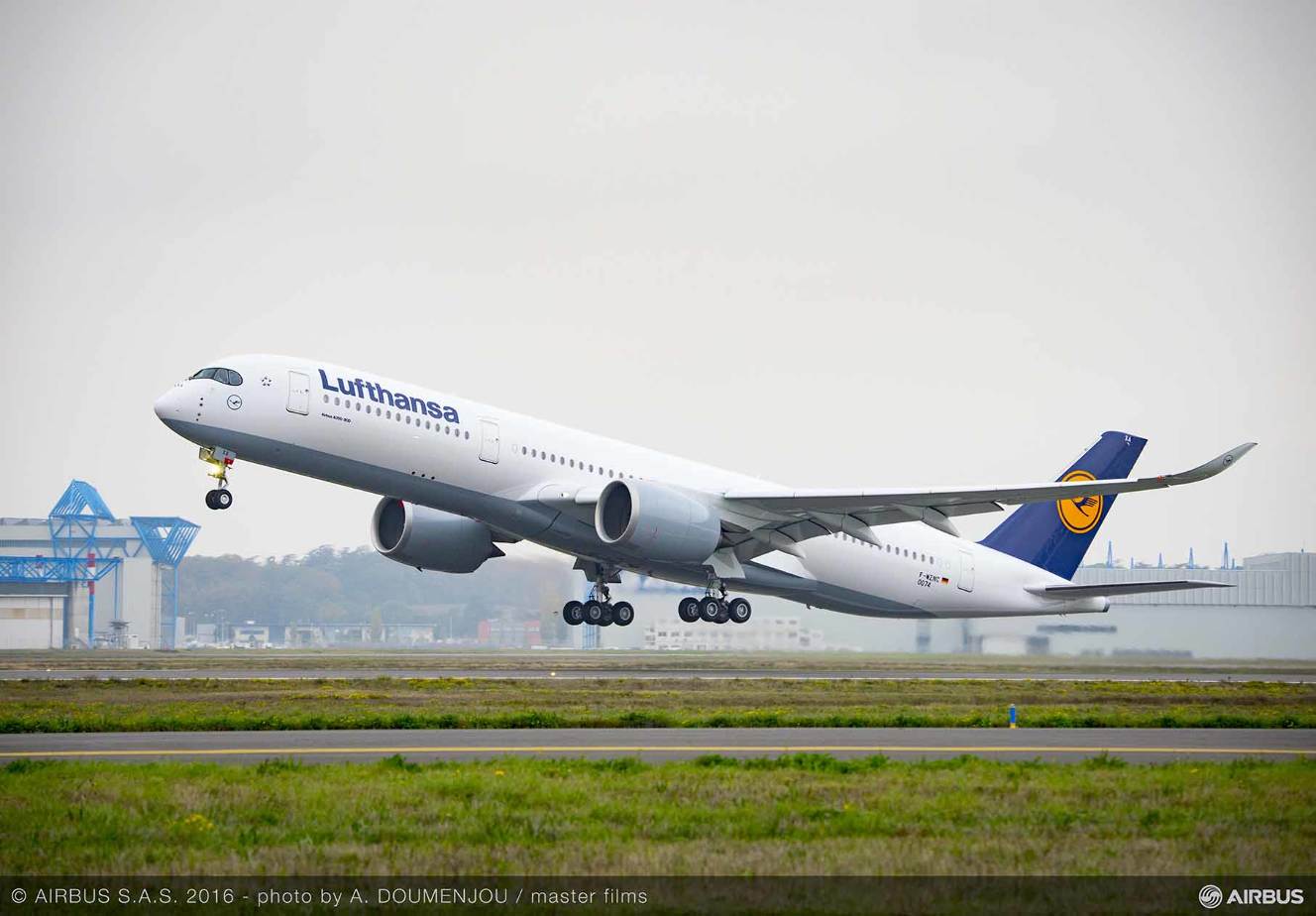 Lufthansa prend 20 Airbus A350-900 de plus
