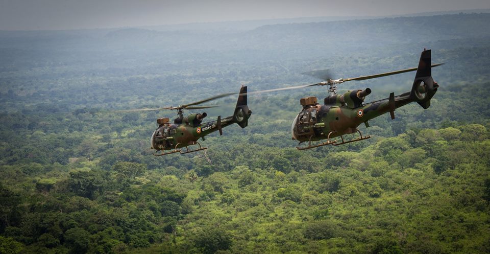 Les hélicoptères des armées au cœur des opérations