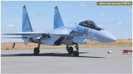 La Russie a reçu ses premiers chasseurs Sukhoi SU-35S