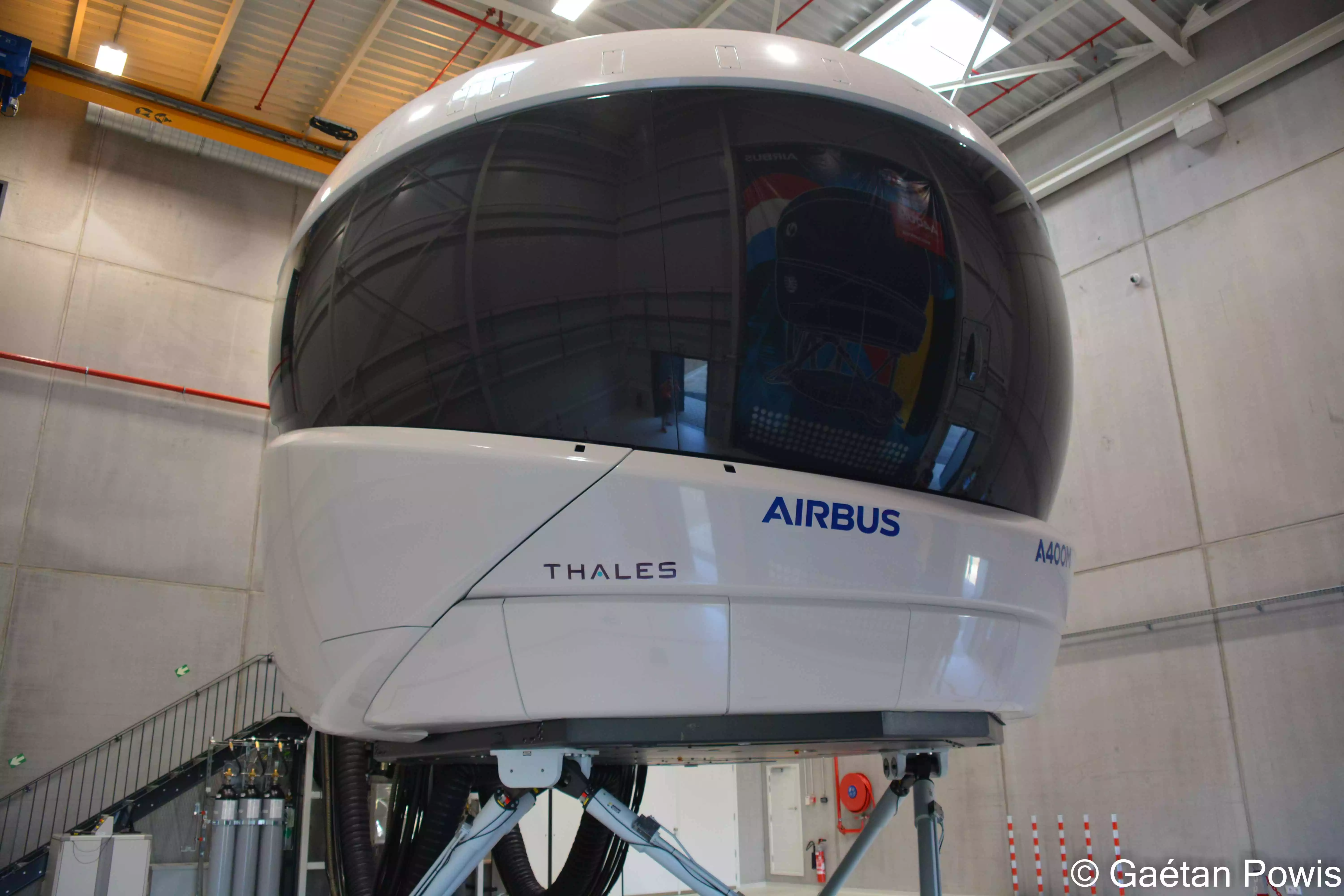 Simulateur de vol FFS, pièce maitresse du centre de formation binational A400M (BNTC) de Melsbroek.