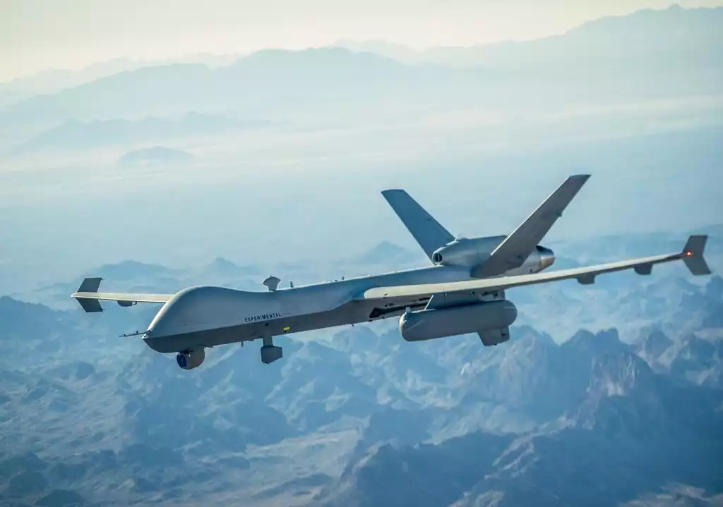 Défense : premier vol du Nato pod sur le drone Reaper MQ-9A
