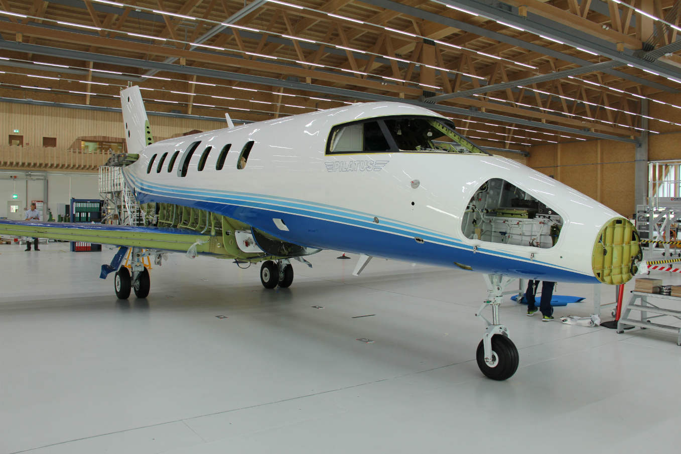 First production PC-24 gets its wings