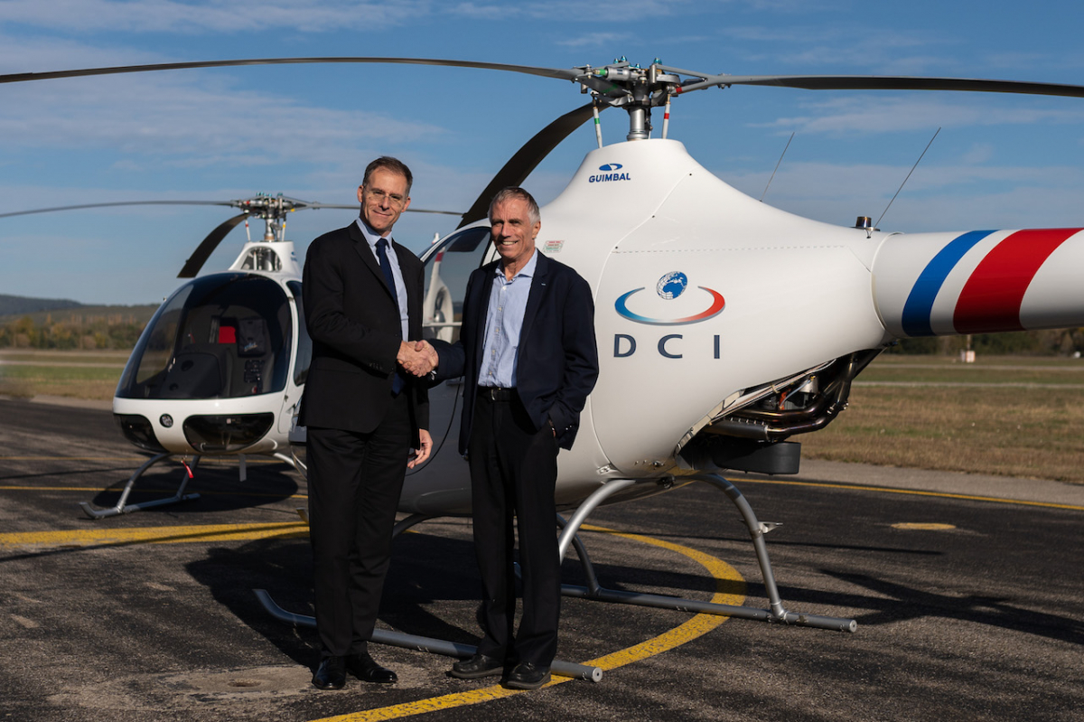Premiers hélicoptères Guimbal Cabri G2 pour DCI