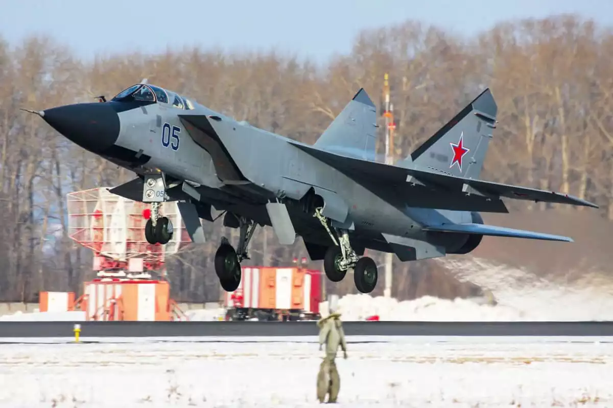 Quatrième crash d'un MiG-31 russe en un an