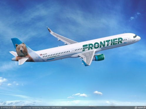 Frontier Airlines réfléchit aux lignes transatlantiques, grâce à l'Airbus A321XLR