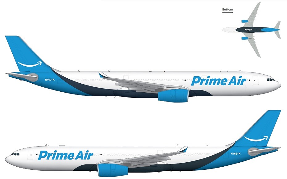 Airbus va rejoindre la flotte d'Amazon Air avec dix cargos convertis en A330-300P2F