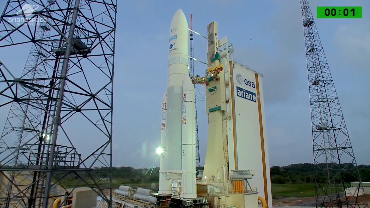 Arianespace a exorcisé le mauvais sort