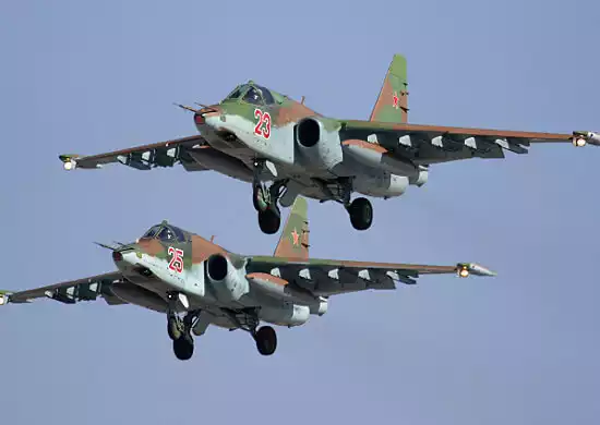 L'avion d'attaque au sol Su-25