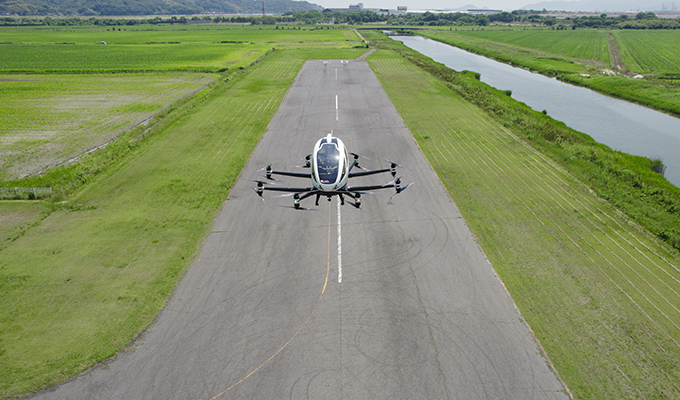 Un drone pour passager dans le ciel japonais