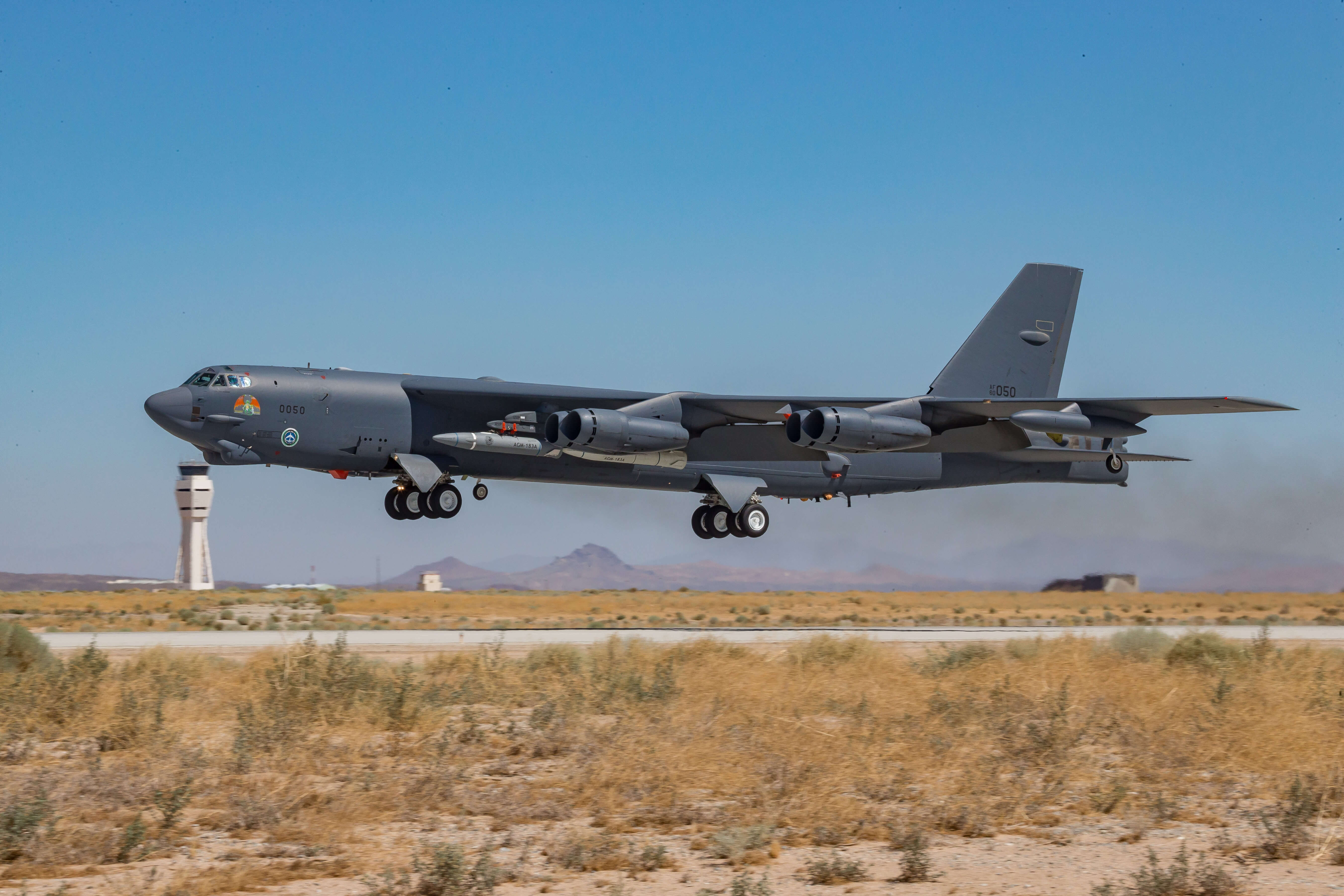 Le 14 mai 2022, l'AGM-183A (ARRW) réussi son test, lancé depuis un bombardier B-52H Stratofortress.