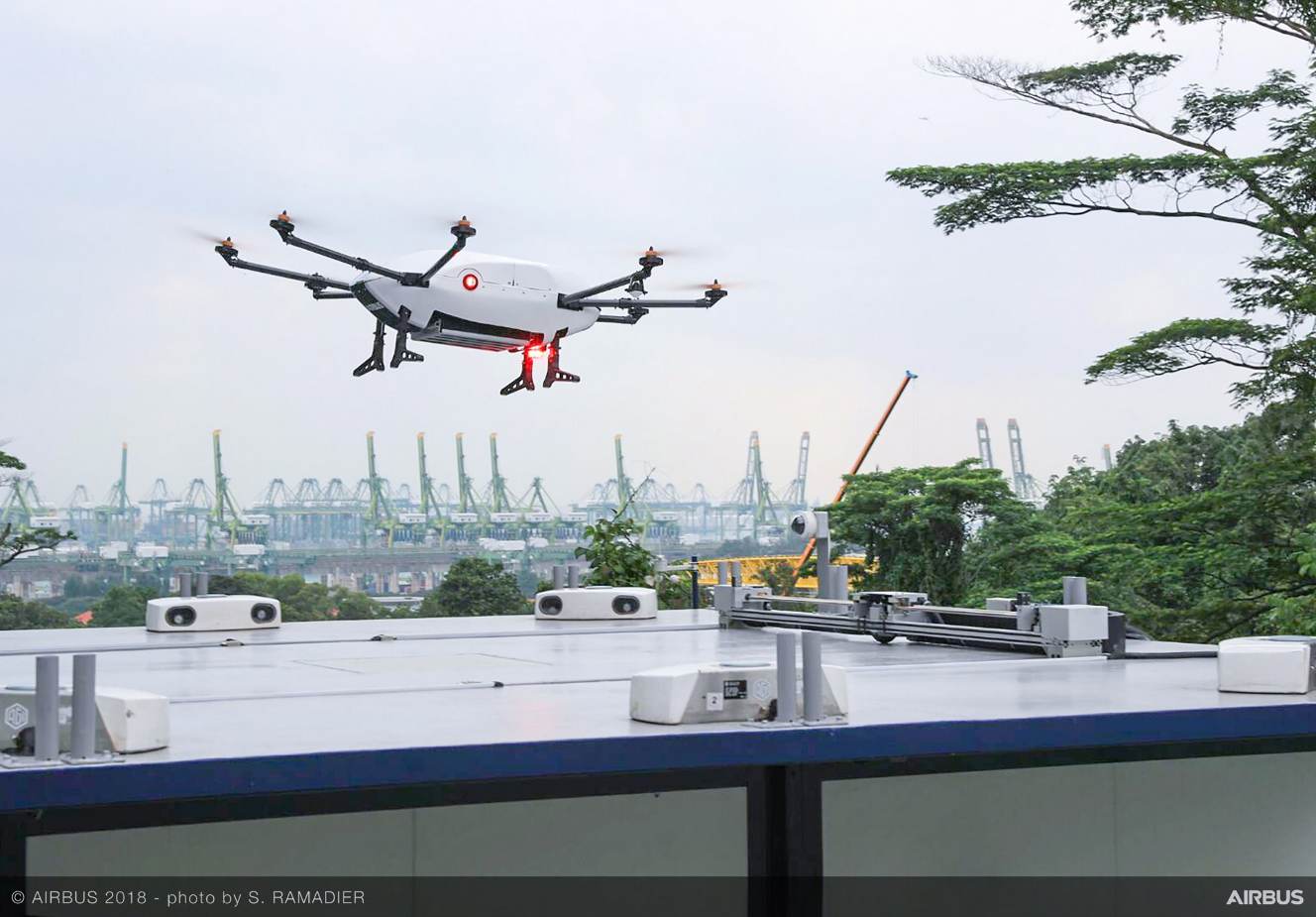 Premier vol du drone Skyways d'Airbus