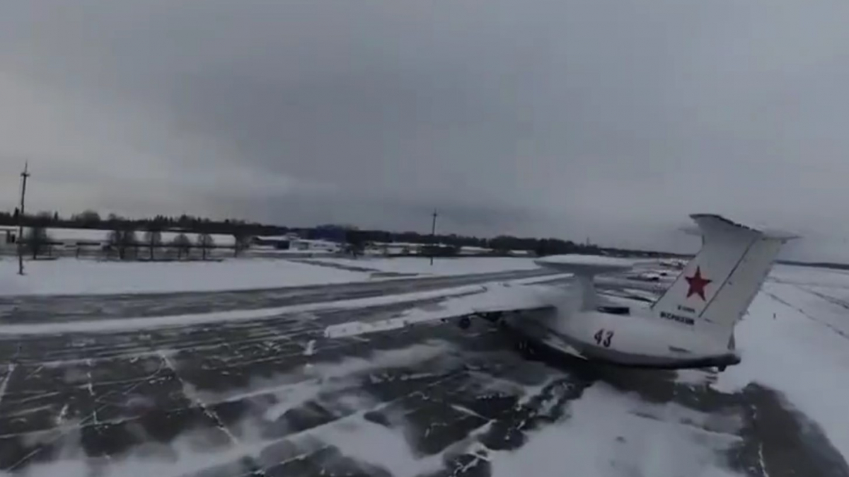 A-50 en Biélorussie : l'avion est intact, les opposants Biélorusses renchérissent avec une vidéo du drone sur le radôme !