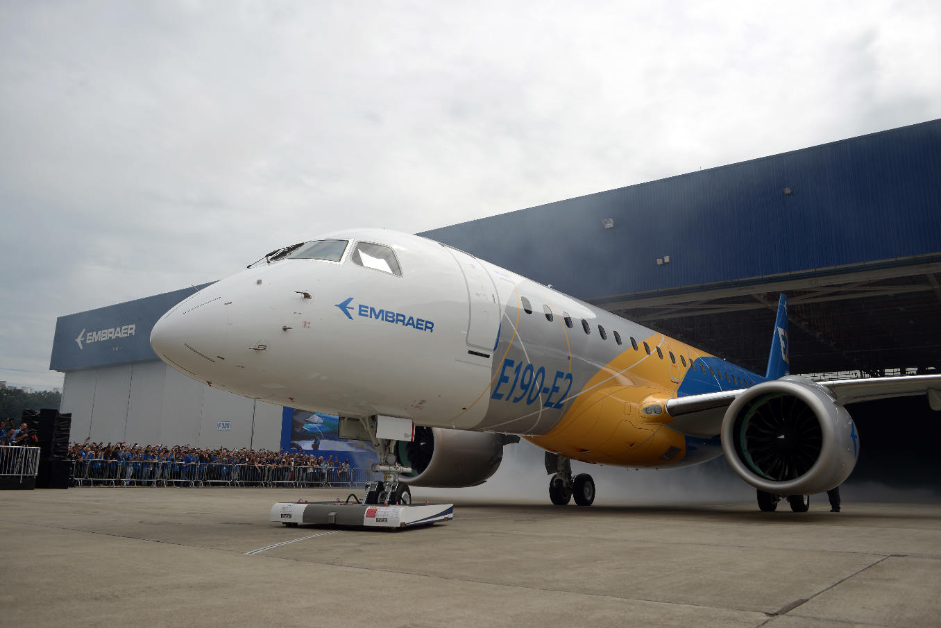 Le premier Embraer E190-E2 sera livré en avril 2018