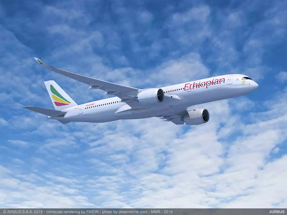 Ethiopian Airlines s'engage sur 11 Airbus A350-900 au Dubai Airshow