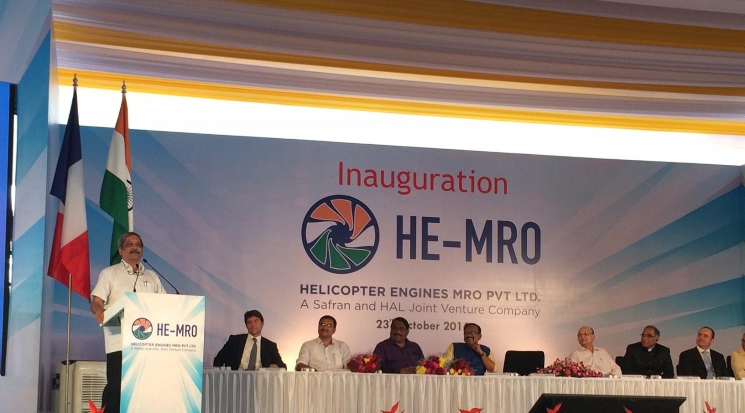 Inauguration d’HE-MRO, une nouvelle coentreprise pour le support des hélicoptères indiens